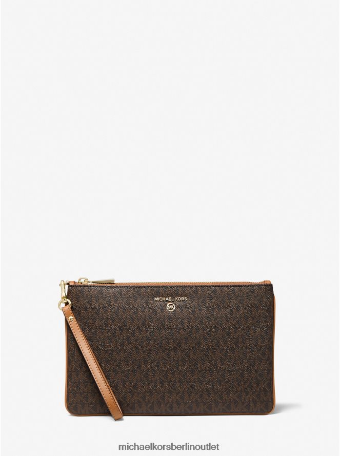 Zubehör de Michael Kors Frauen großes Logo-Armband Brn/Eichel 404V221587