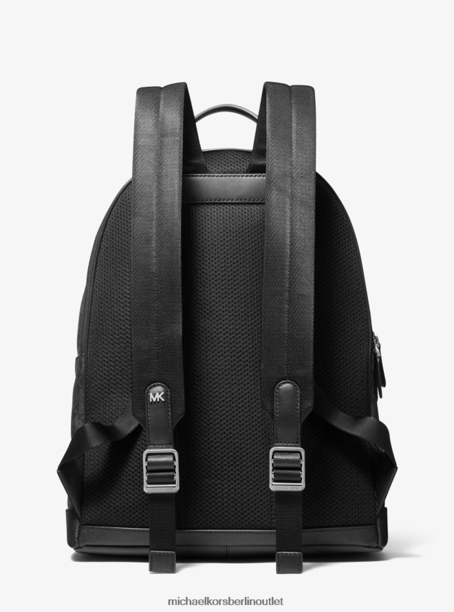 Zubehör de Michael Kors Frauen Rucksack mit Hudson-Logo Schwarz 404V221258