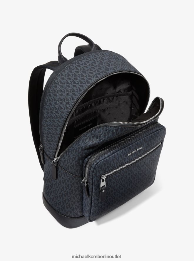 Zubehör de Michael Kors Frauen Rucksack mit Hudson-Logo admrl/plblue 404V221255