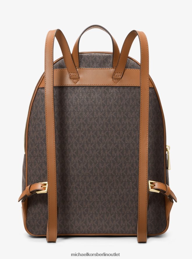 Zubehör de Michael Kors Frauen Rucksack mit großem Brooklyn-Logo Brn/Eichel 404V221233