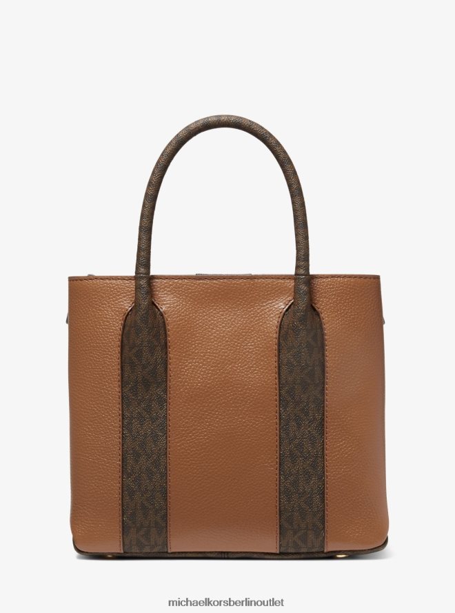 Zubehör de Michael Kors Frauen Austin mittelgroße Umhängetasche aus genarbtem Leder Gepäck 404V221476