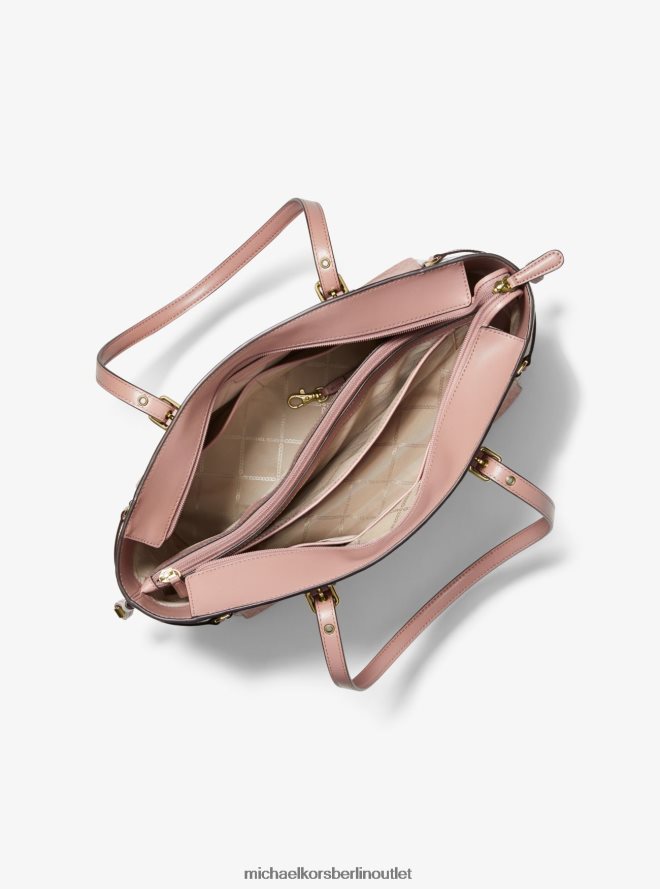 Zubehör de Michael Kors Frauen Mittelgroße Voyager-Einkaufstasche mit Farbblock-Logo Ballett-Multi 404V221054