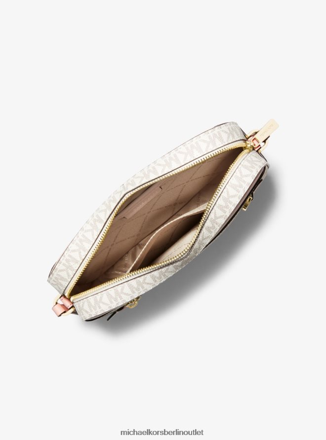 Zubehör de Michael Kors Frauen Große Jet-Set-Umhängetasche mit Logo pwd blsh mlt 404V221010