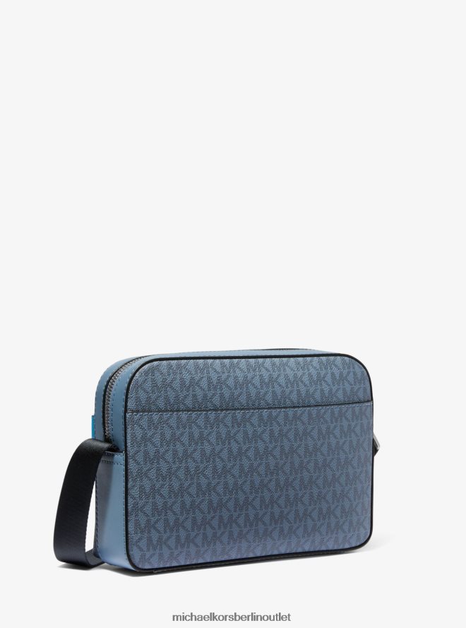 Zubehör de Michael Kors Frauen Kameratasche mit Cooper-Logo Denim-Multi 404V22814