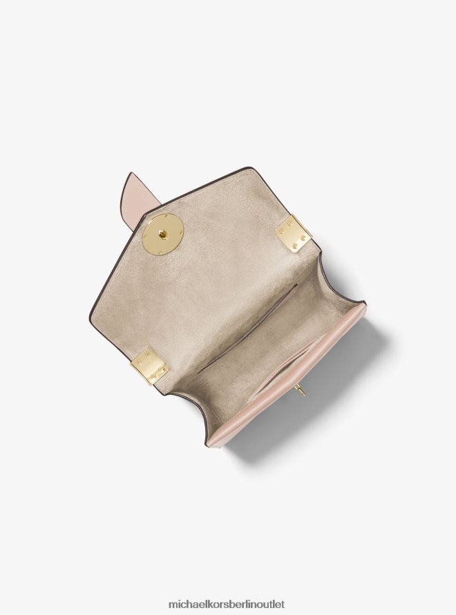 Zubehör de Michael Kors Frauen Kleine Greenwich-Umhängetasche aus Saffiano-Leder zartes Rosa 404V22967