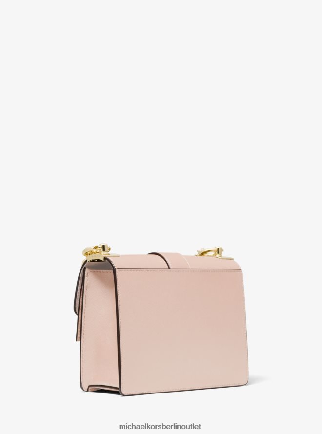 Zubehör de Michael Kors Frauen Kleine Greenwich-Umhängetasche aus Saffiano-Leder zartes Rosa 404V22967