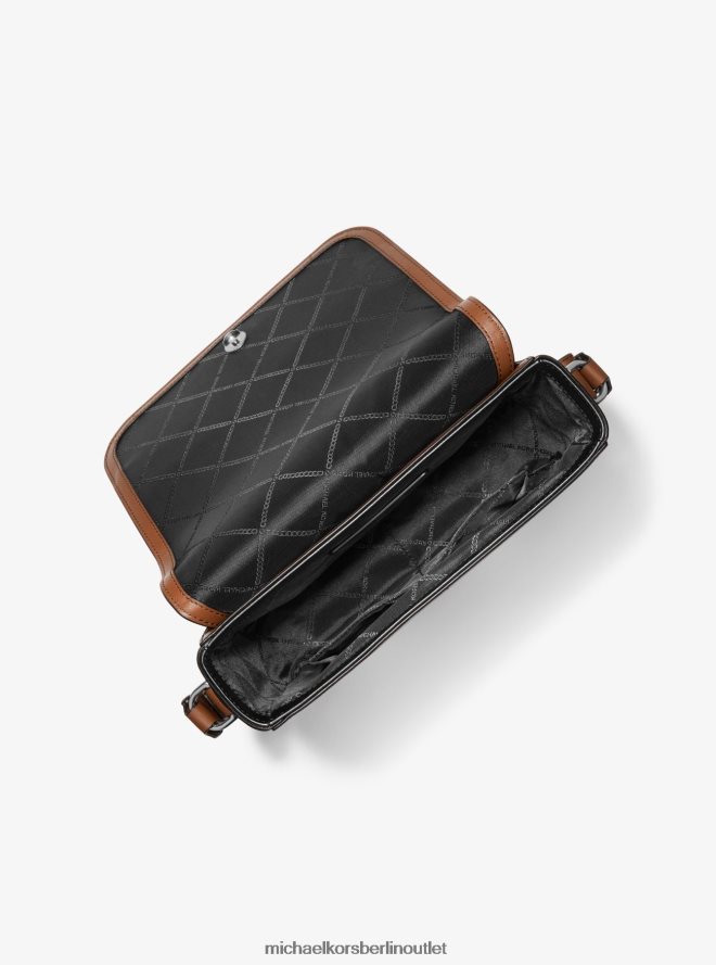 Zubehör de Michael Kors Frauen Mittelgroße Astor-Umhängetasche aus Leder mit Nieten Gepäck 404V22784