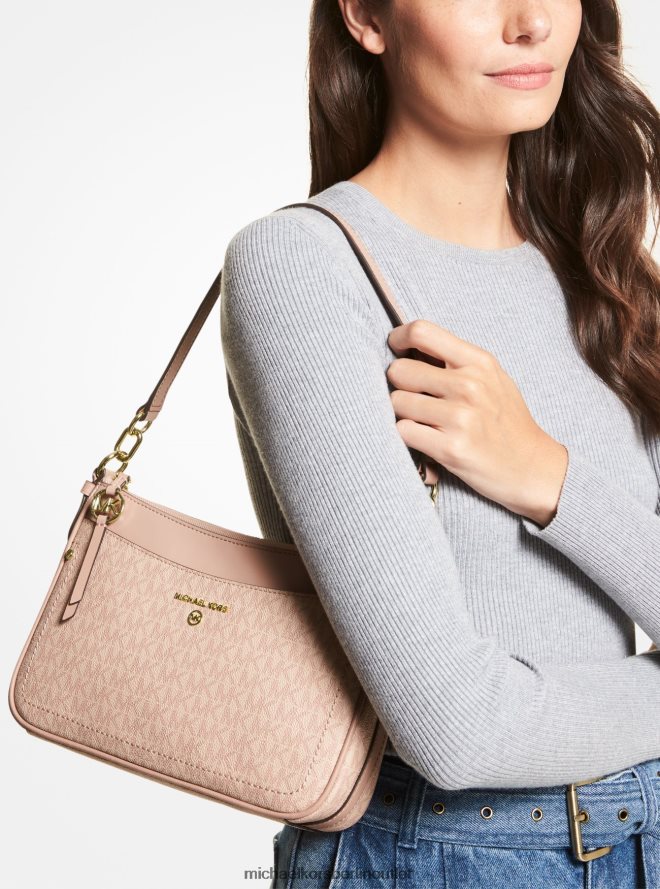 Zubehör de Michael Kors Frauen Mittlere Jet Set-Umhängetasche mit Logo Ballett 404V221017