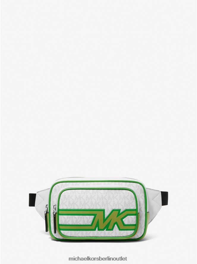 Zubehör de Michael Kors Frauen Umhängetasche mit Cooper-Grafiklogo palmengrün 404V22822