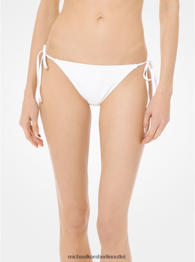 Kleidung de Michael Kors Frauen Bikini-Unterteil Weiß 404V22569