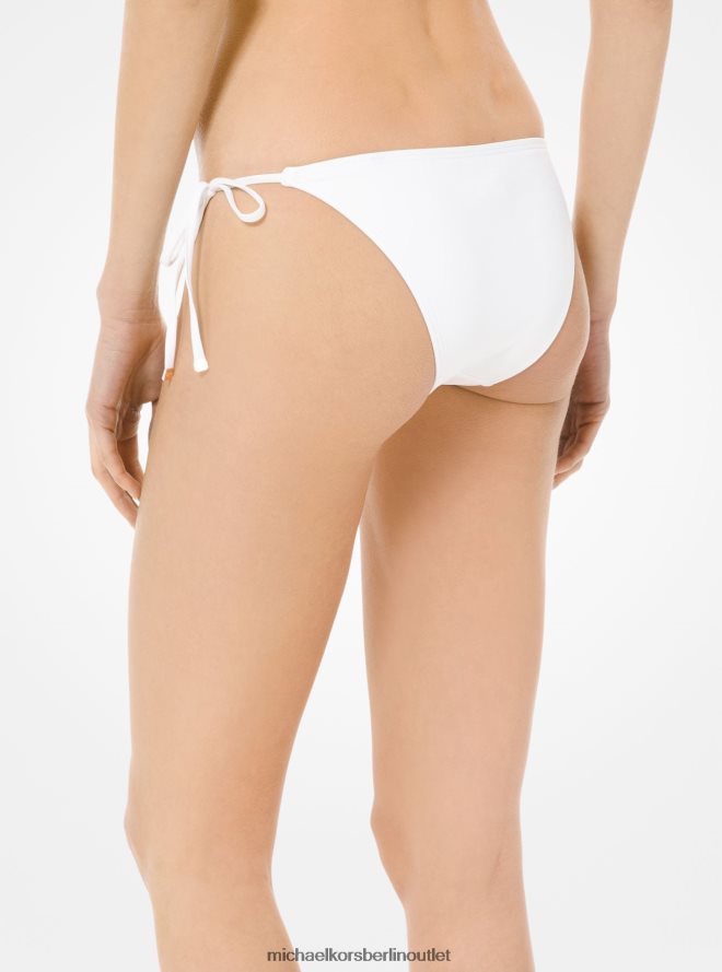 Kleidung de Michael Kors Frauen Bikini-Unterteil Weiß 404V22569