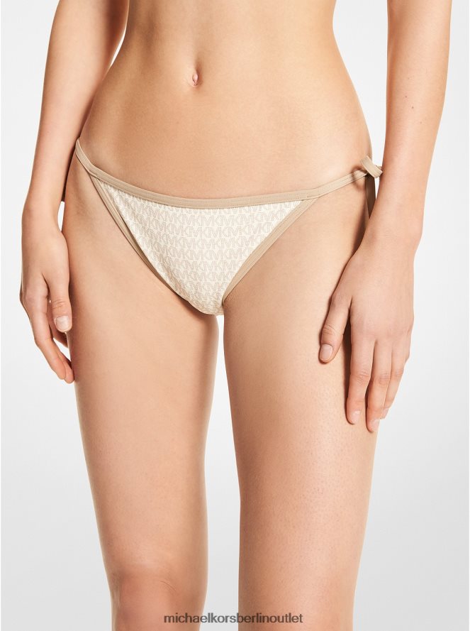 Kleidung de Michael Kors Frauen Bikiniunterteil mit Logo Knochen 404V22561