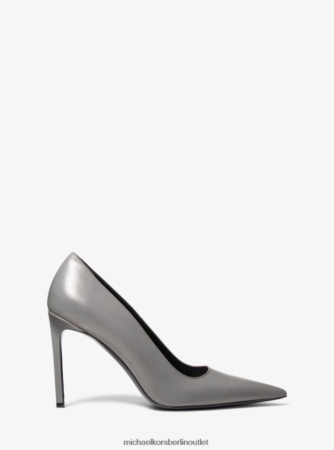 Schuhe de Michael Kors Frauen Kollektion Martine Lederpumps Schiefer 404V222315