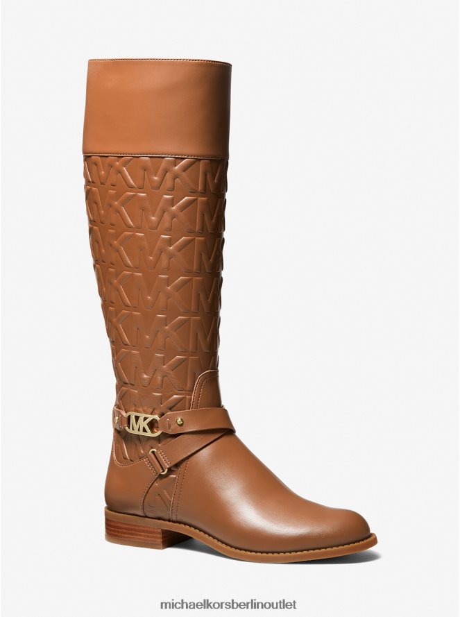 Schuhe de Michael Kors Frauen Reitstiefel mit Kincaid-Prägung Gepäck 404V222143