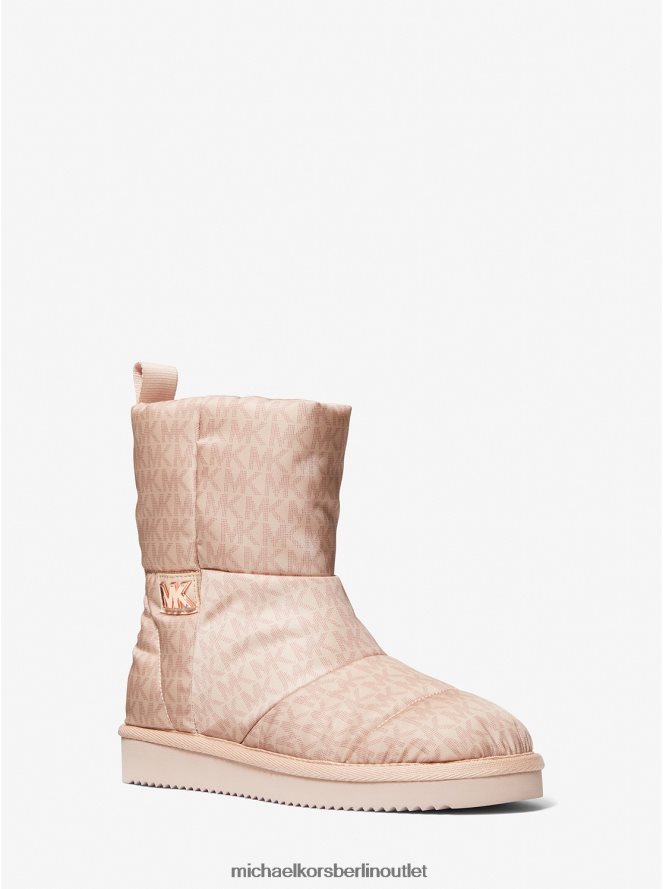 Schuhe de Michael Kors Frauen Slip-On-Stiefel mit starkem Logo Ballett 404V222188