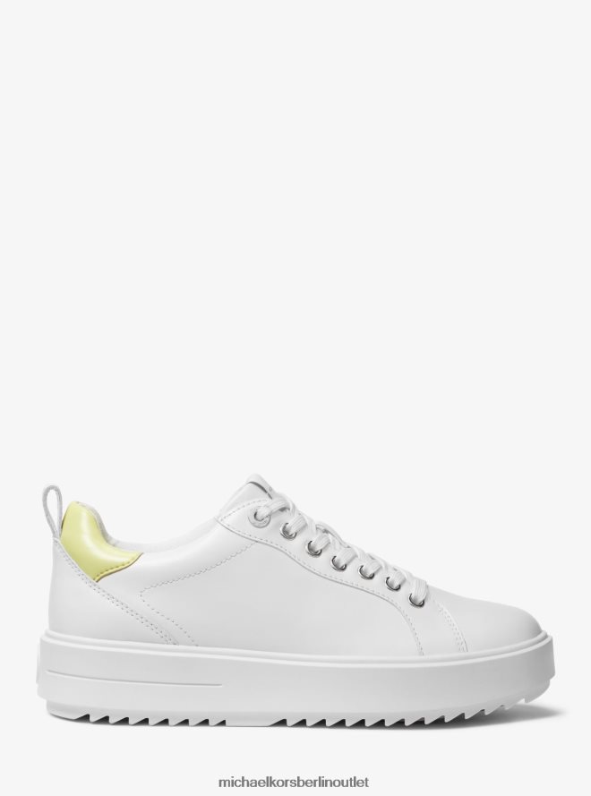 Schuhe de Michael Kors Frauen Emmett-Ledersneaker Yuzu 404V221704