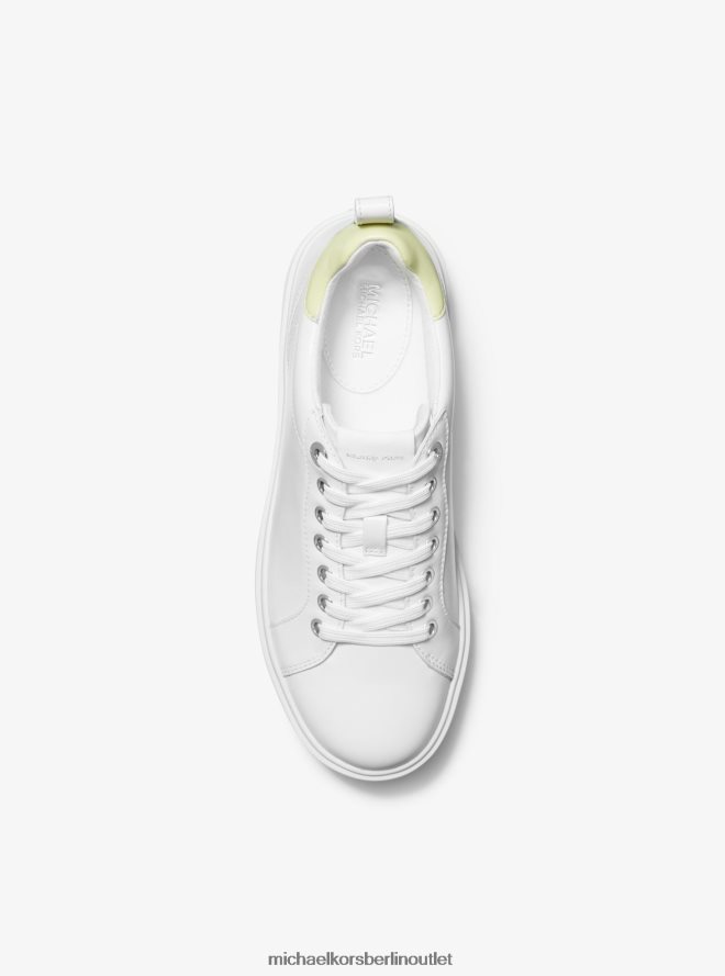 Schuhe de Michael Kors Frauen Emmett-Ledersneaker Yuzu 404V221704