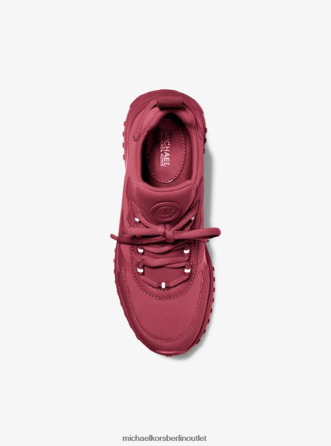 Schuhe de Michael Kors Frauen Theo Tauchtrainer Merlot 404V221732