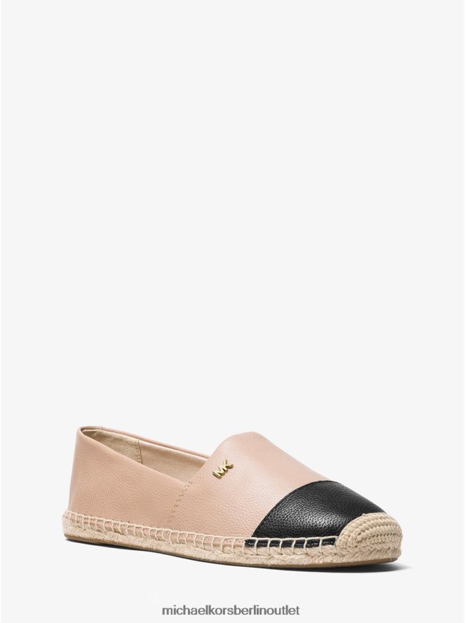 Schuhe de Michael Kors Frauen Kendrick-Slip-on-Espadrille aus Leder Auster/schwarz 404V222225