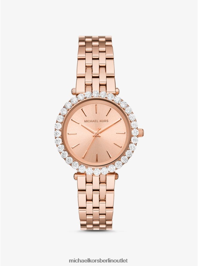 Zubehör de Michael Kors Frauen Darci Pavé-Armbanduhr in Roségold Roségold 404V222379