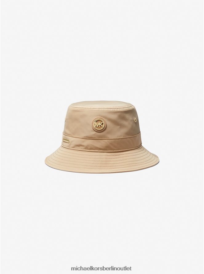 Zubehör de Michael Kors Frauen Fischerhut aus Logogewebe khaki 404V222739