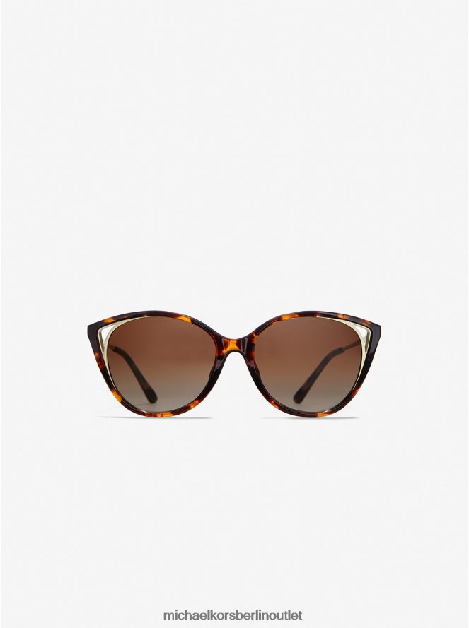 Zubehör de Michael Kors Frauen Alexandria-Sonnenbrille Schildkröte 404V222665