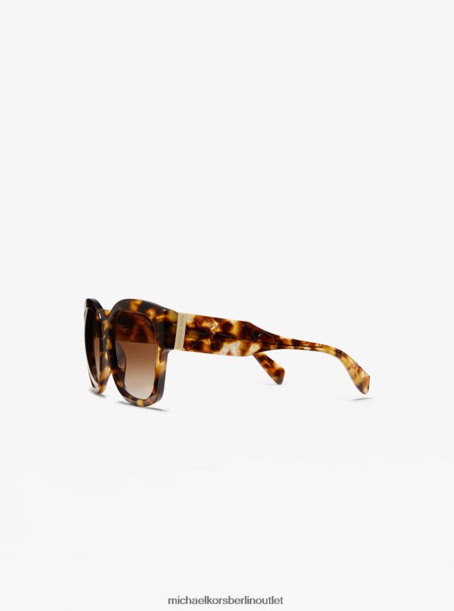 Zubehör de Michael Kors Frauen Baja-Sonnenbrille Schildkröte 404V222624