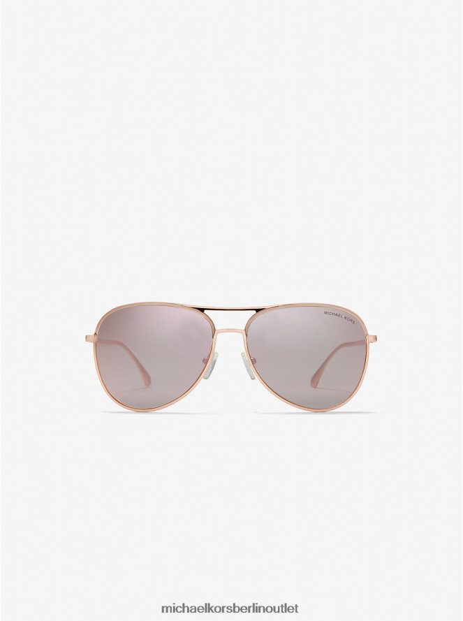 Zubehör de Michael Kors Frauen Kona-Sonnenbrille Roségold 404V222590