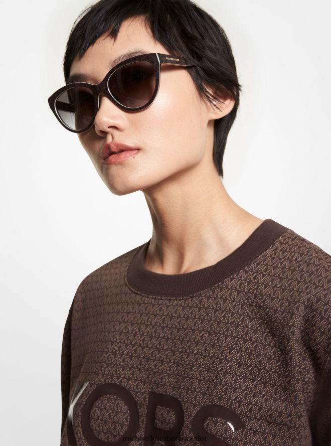 Zubehör de Michael Kors Frauen Makena-Sonnenbrille Schokolade 404V222610