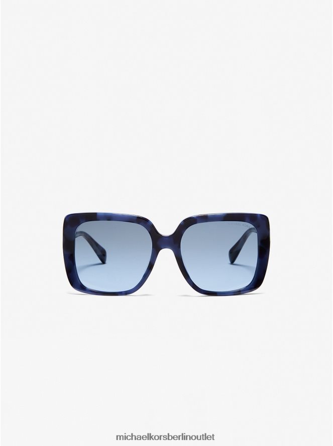 Zubehör de Michael Kors Frauen Mallorca-Sonnenbrille Blau 404V222632