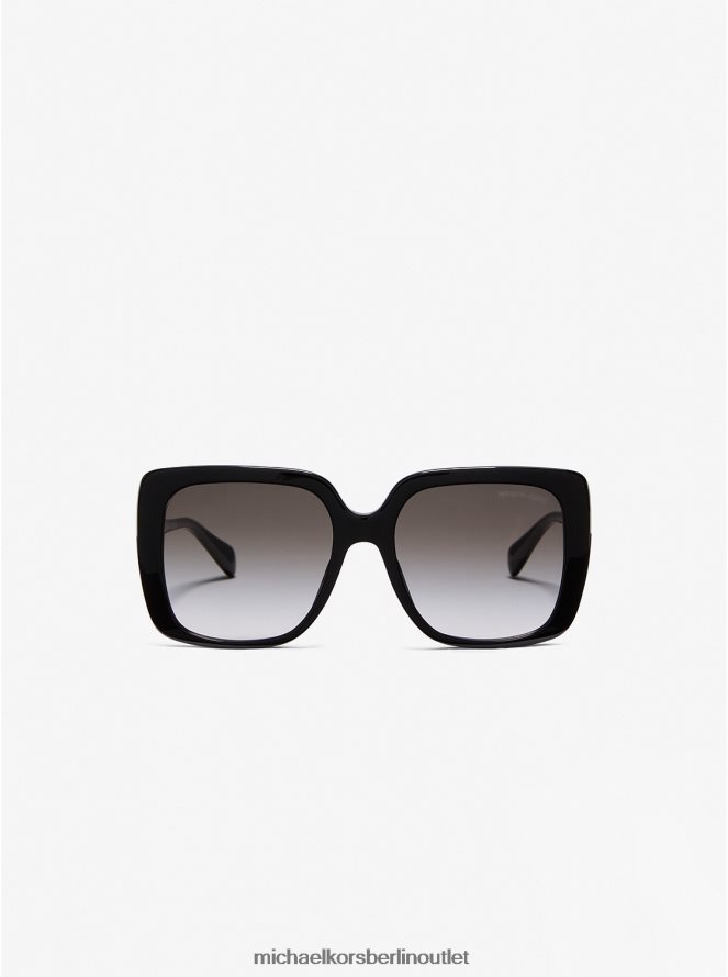 Zubehör de Michael Kors Frauen Mallorca-Sonnenbrille Schwarz 404V222633
