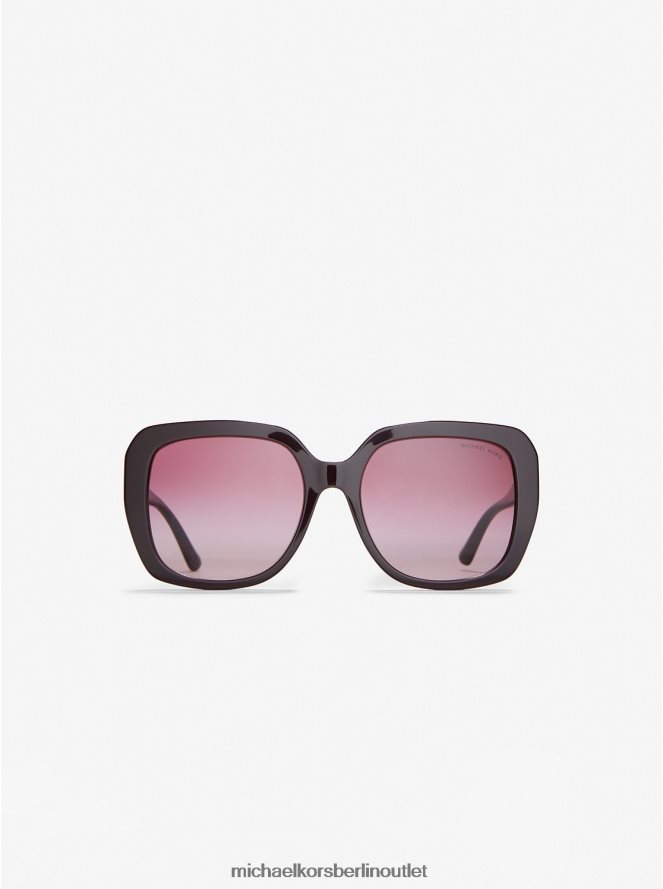 Zubehör de Michael Kors Frauen Manhasset-Sonnenbrille Cordovan 404V222568