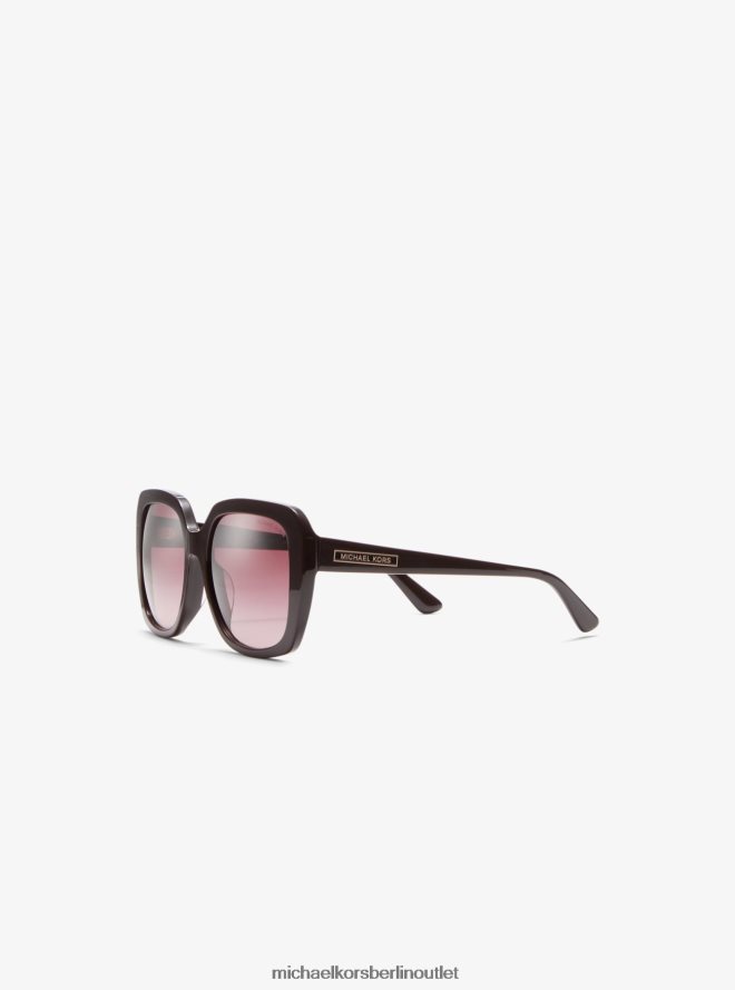 Zubehör de Michael Kors Frauen Manhasset-Sonnenbrille Cordovan 404V222568