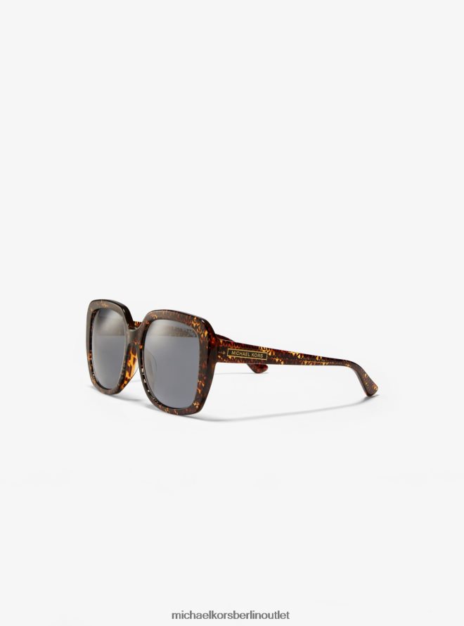Zubehör de Michael Kors Frauen Manhasset-Sonnenbrille braun 404V222569