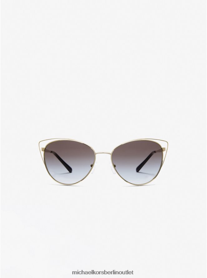 Zubehör de Michael Kors Frauen Rimini-Sonnenbrille hell Gold 404V222645