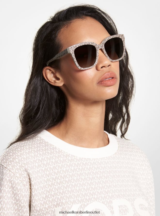 Zubehör de Michael Kors Frauen Sonnenbrille aus San Marino Vanille 404V222580