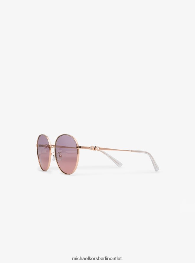 Zubehör de Michael Kors Frauen alpine Sonnenbrille Roségold 404V222562