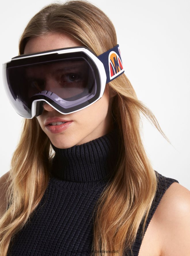 Zubehör de Michael Kors Frauen mk x ellesse bombardino skibrille Marine 404V222594