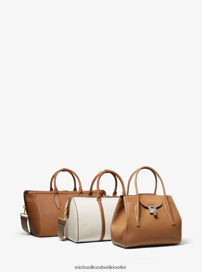 Zubehör de Michael Kors Frauen Kollektion MKC x 007 Bond-Leder-Seesack Gepäck 404V223811
