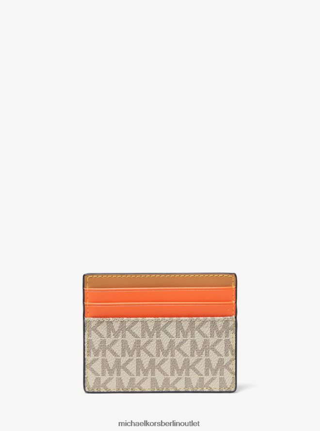 Zubehör de Michael Kors Männer Großes Kartenetui mit Cooper-Logo Chino-Multi 404V223276