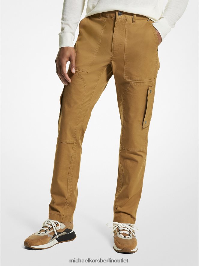Kleidung de Michael Kors Männer Gewebte Cargohose Schale 404V223104