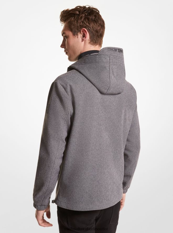Kleidung de Michael Kors Männer Gewebter Anorak Asche 404V222786