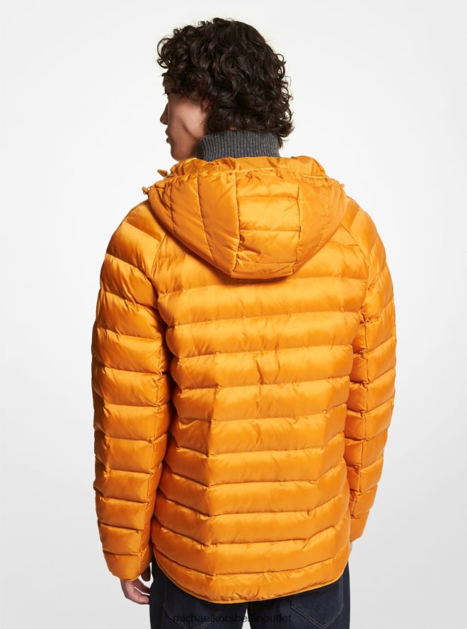 Kleidung de Michael Kors Männer Rialto-Steppjacke aus Nylon Ringelblume 404V222806