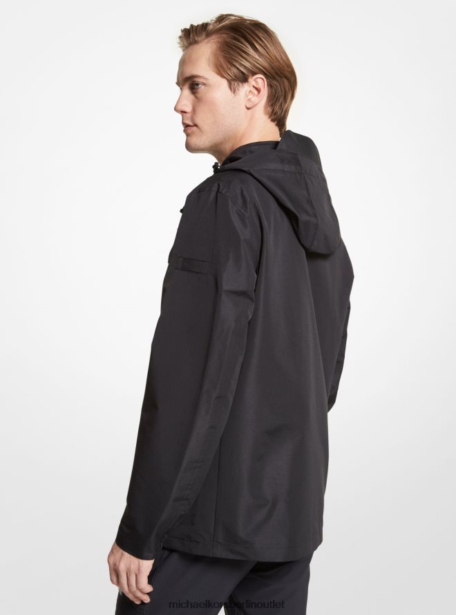 Kleidung de Michael Kors Männer Seattle gewebte Jacke Schwarz 404V222830