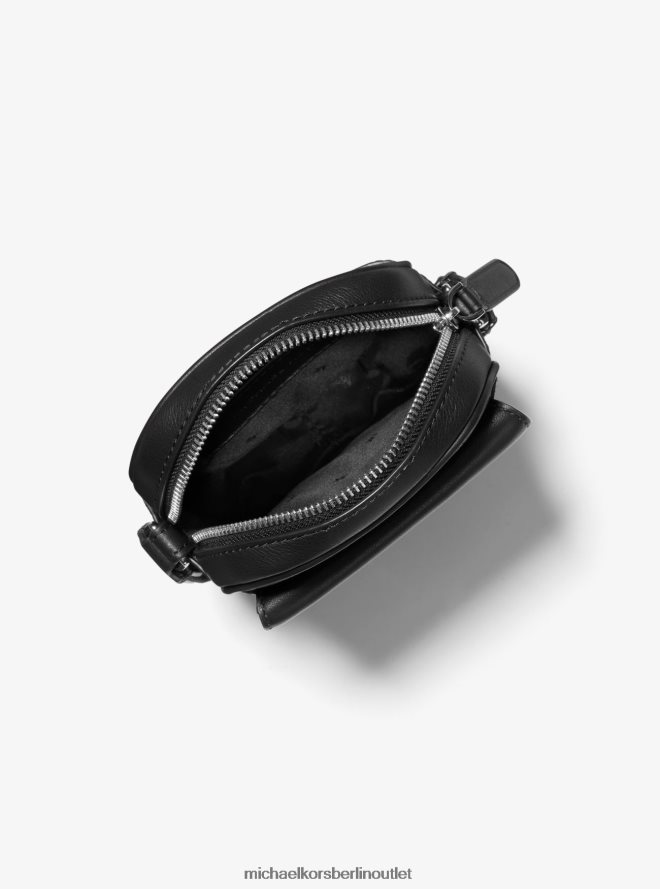 Zubehör de Michael Kors Männer Smartphone-Umhängetasche mit Hudson-Logo Braun schwarz 404V223184