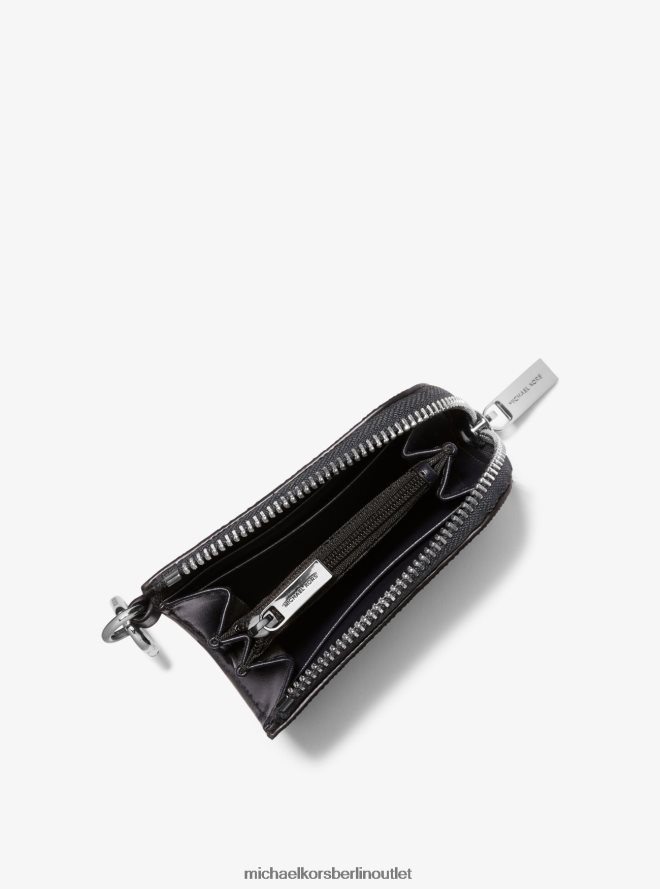 Zubehör de Michael Kors Männer Geschenkset aus Geldbörse und Schlüsselanhänger mit Logo admrl/plblue 404V223346