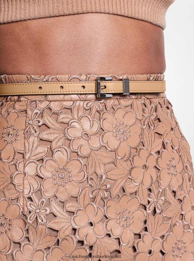 Zubehör de Michael Kors unisex Kollektion Leder-Taillengürtel Sonnenbräune 404V223906