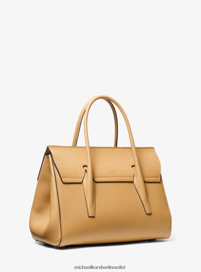 Zubehör de Michael Kors unisex Mittelgroße Umhängetasche aus genarbtem Leder von Campbell aus der Kollektion Kamel 404V223798