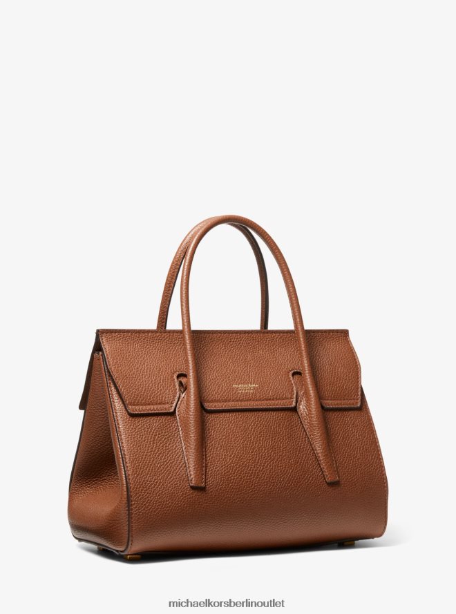 Zubehör de Michael Kors unisex Mittelgroße Umhängetasche aus genarbtem Leder von Campbell aus der Kollektion Vicunja 404V223799