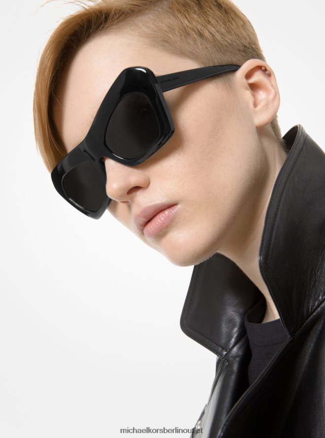 Zubehör de Michael Kors unisex Sammlung Cassis Sonnenbrillen Schwarz 404V223932